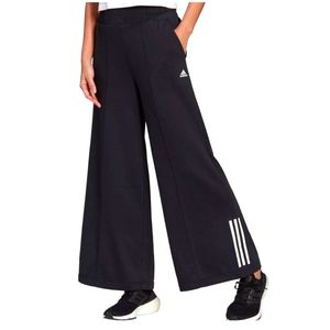 NWT ADIDAS Hyperglam French Terry Sport Wide Leg Joggers Pants SIZE XL